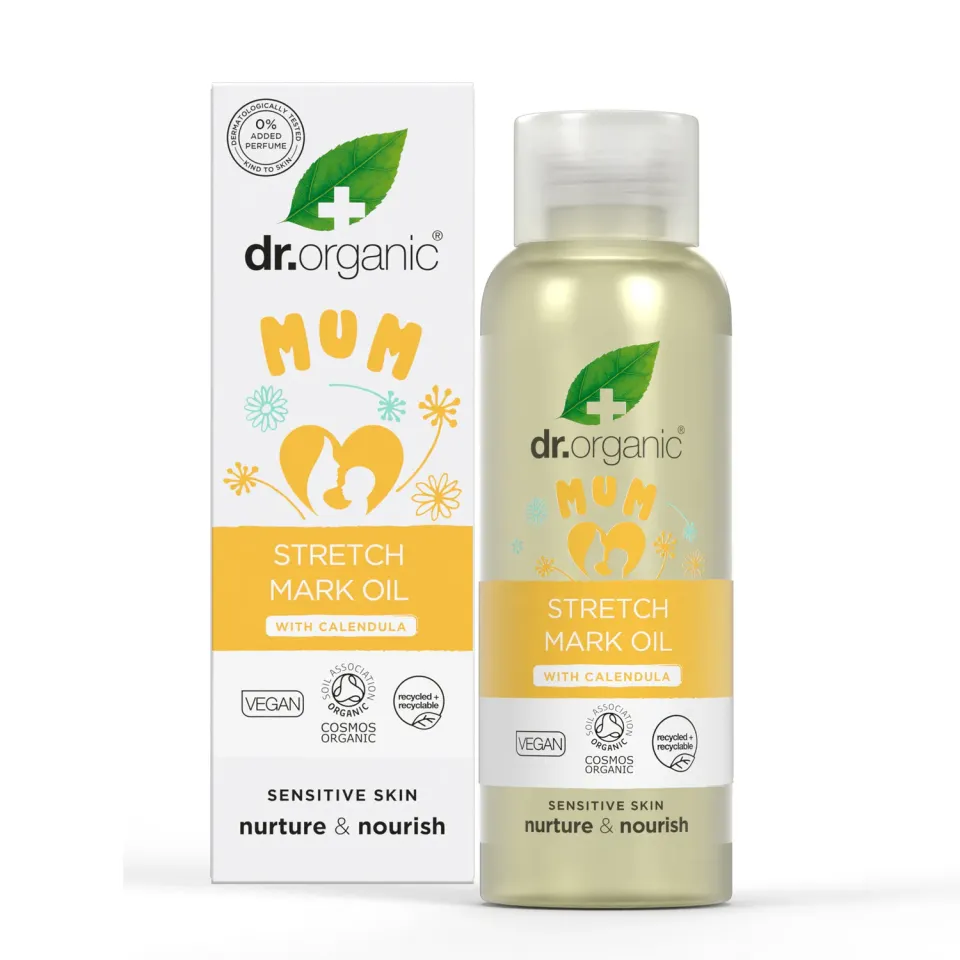 Dr Organic Mum & Baby Calendula Stretch Mark Oil olio 100ml elasticizzante