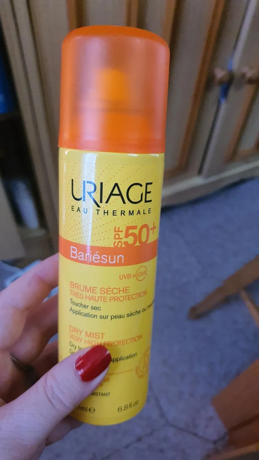 Uriage Bariésun Spray Secco Solare SPF50+ 200 ml Idratante
