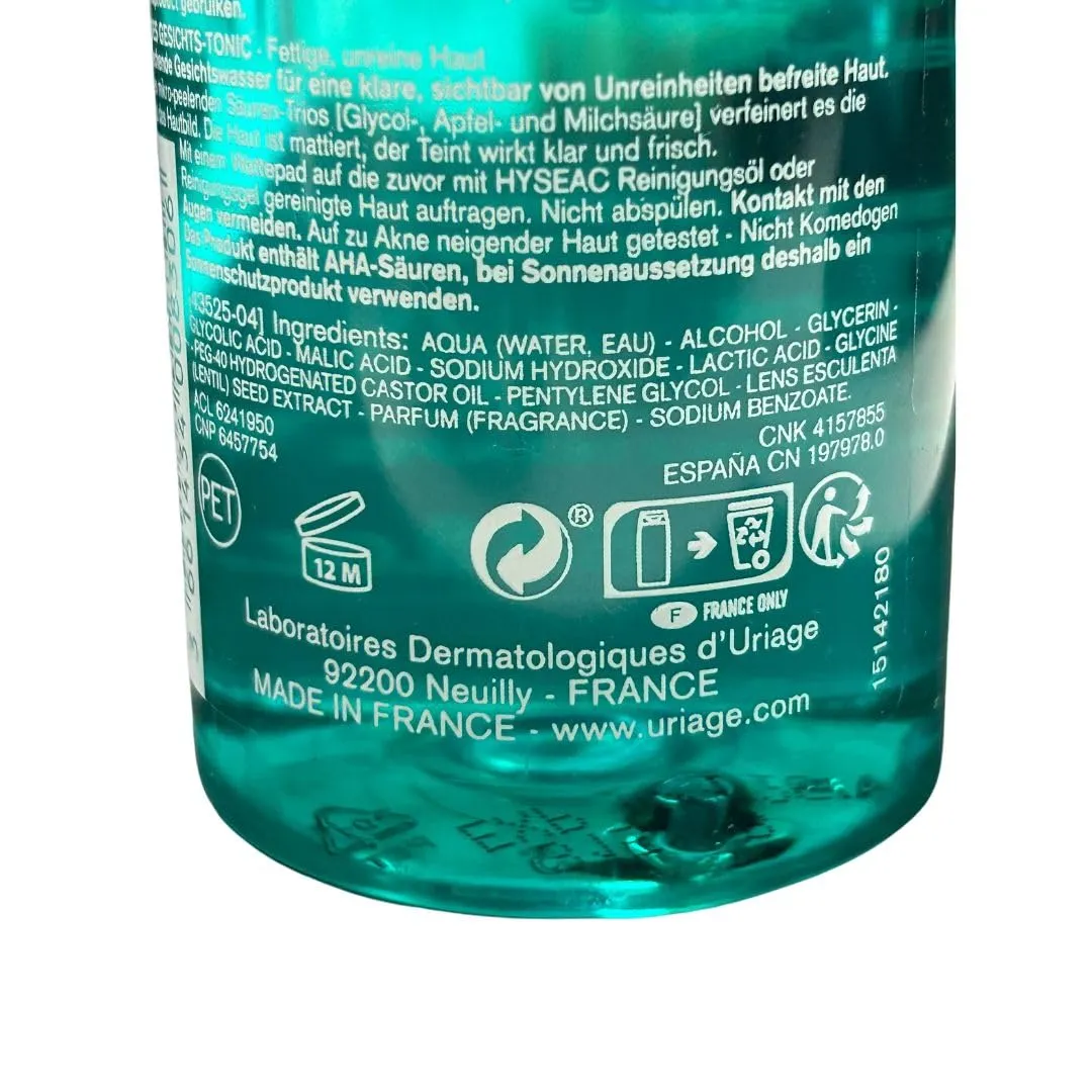 Uriage Hyséac Tonico Peeling Purificante 250ml AHA