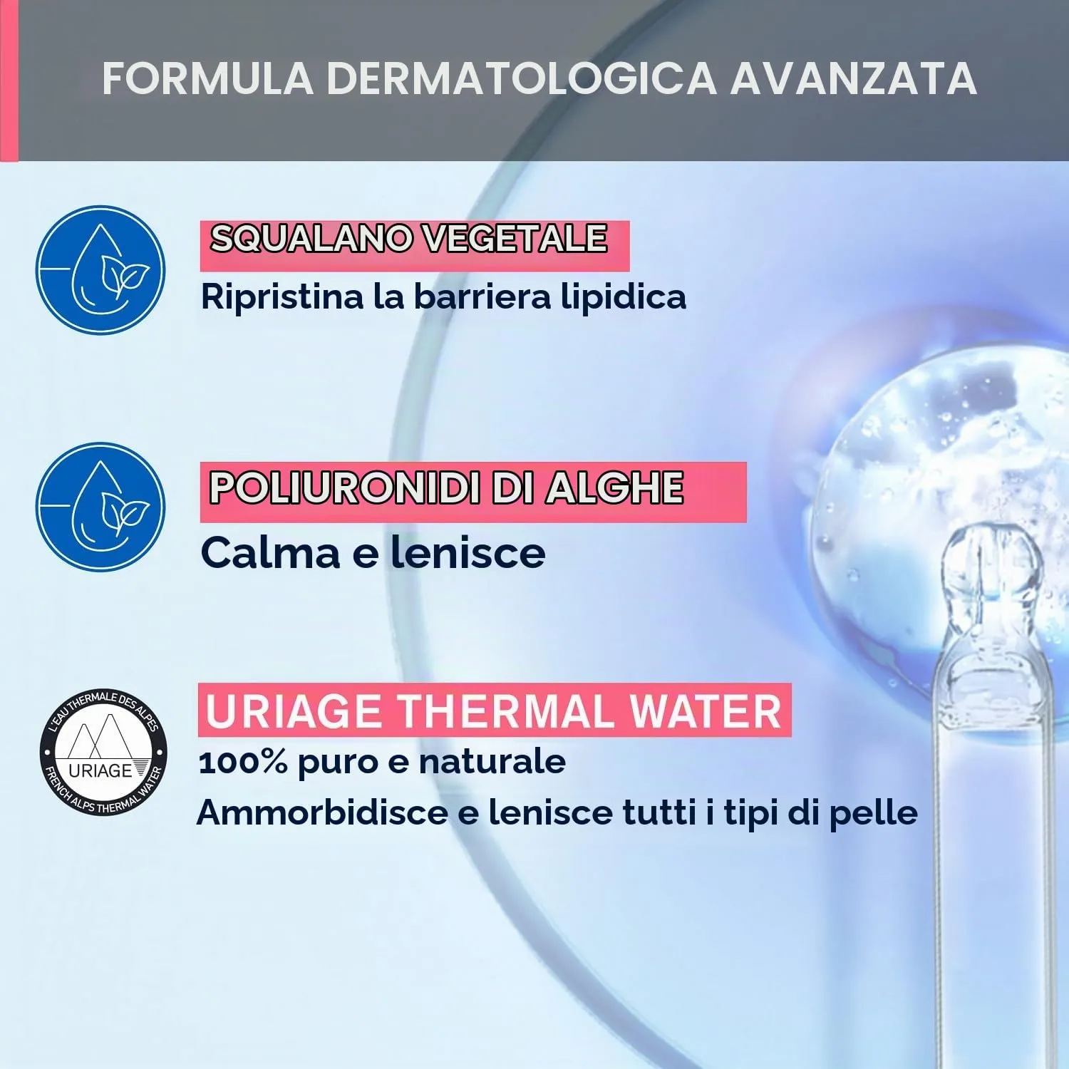 Uriage Tolederm struccante pelle sensibile