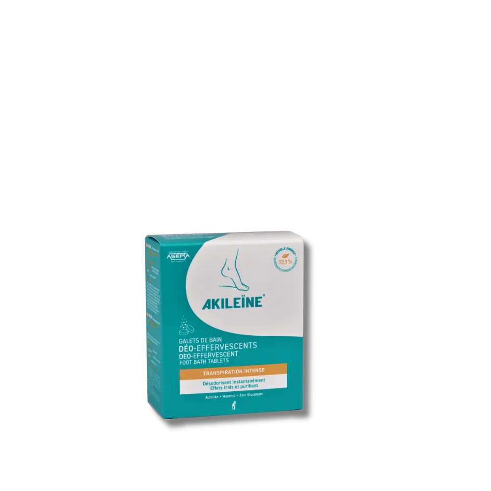 Akileine Verde tavolette bagno piedi deodoranti