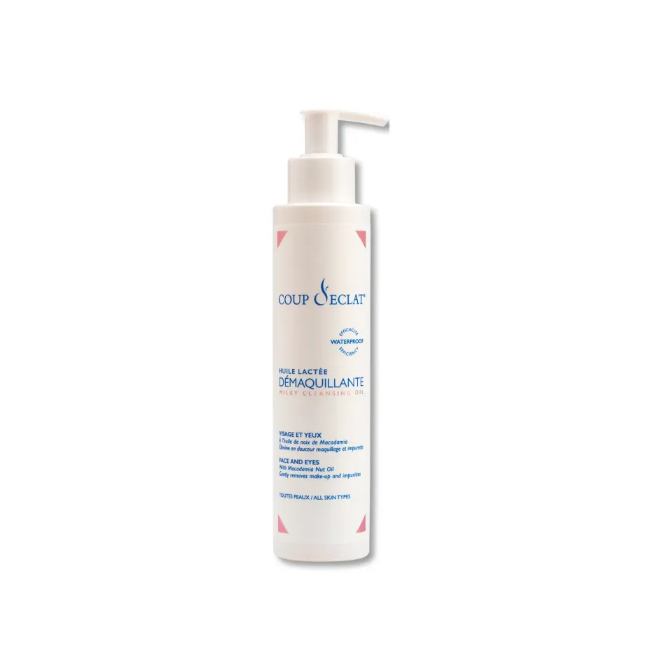 Coup d'Eclat olio latte struccante viso doppia texture