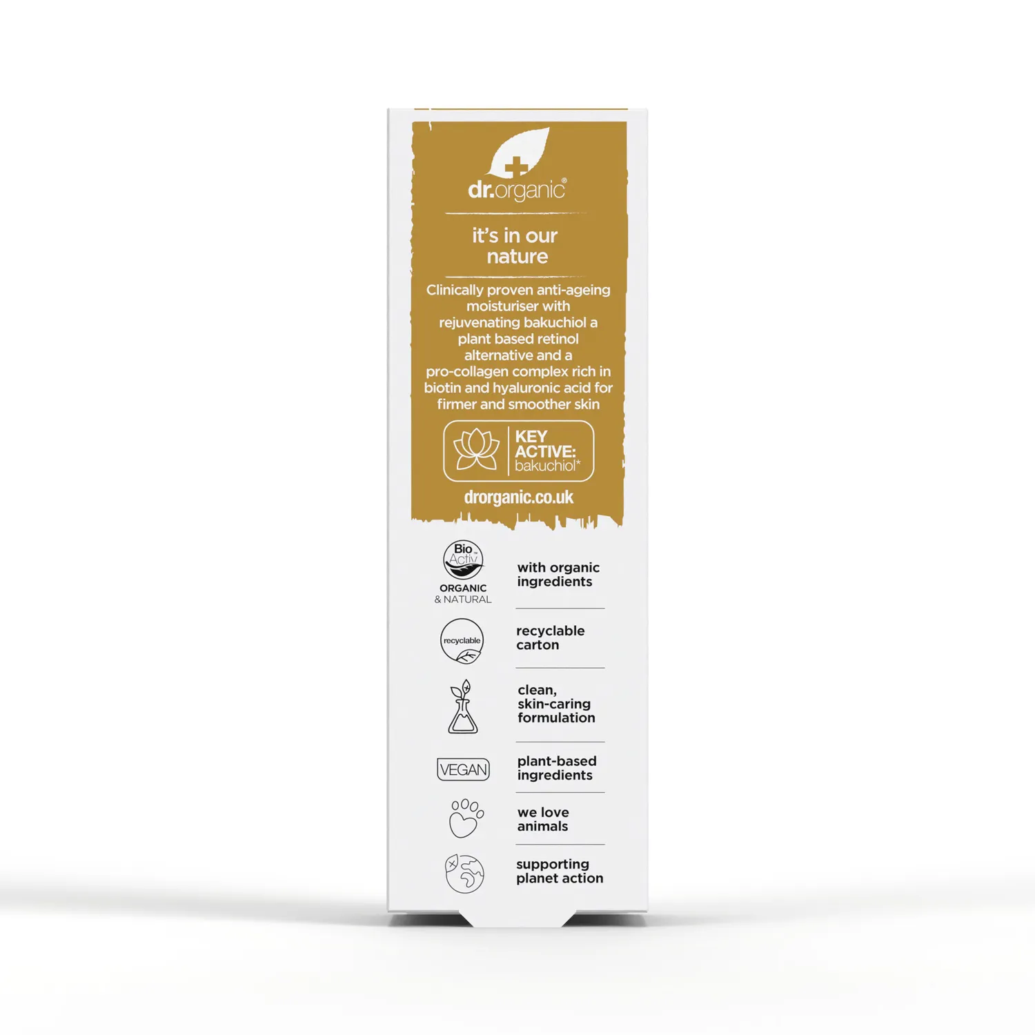 Dr Organic Pro Collagen Plus Bakuchiol crema viso 50ml idratante