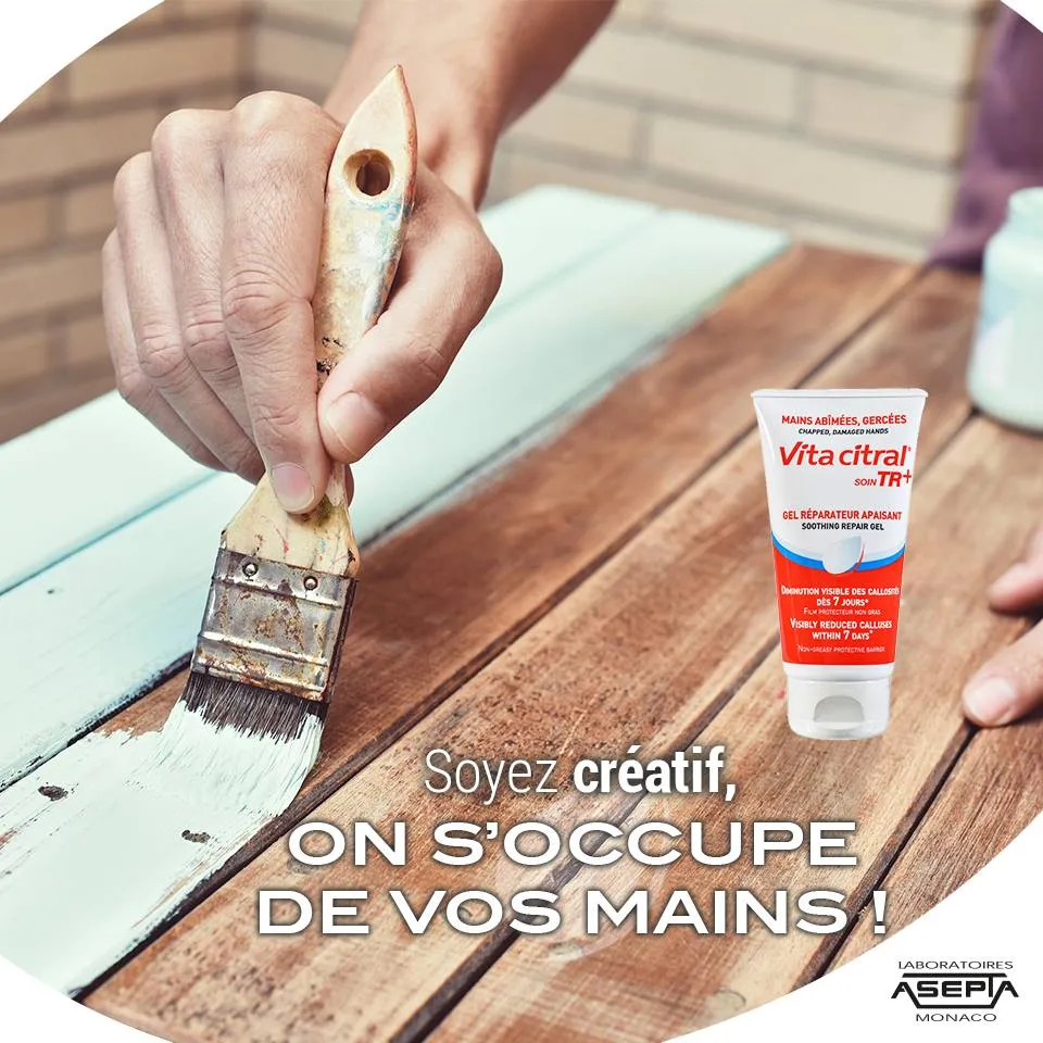 Vita Citral TR+ gel riparazione intensa mani