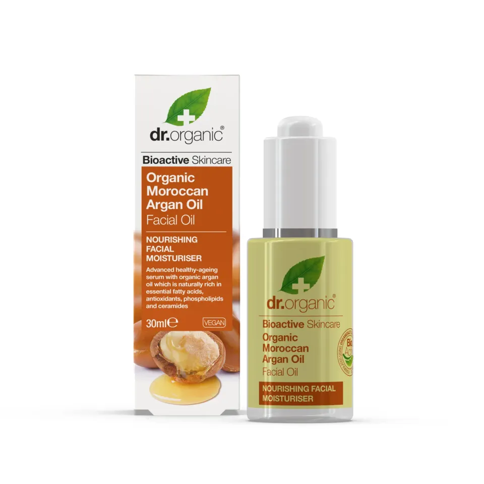 Dr Organic Moroccan Argan Oil viso 30ml emolliente