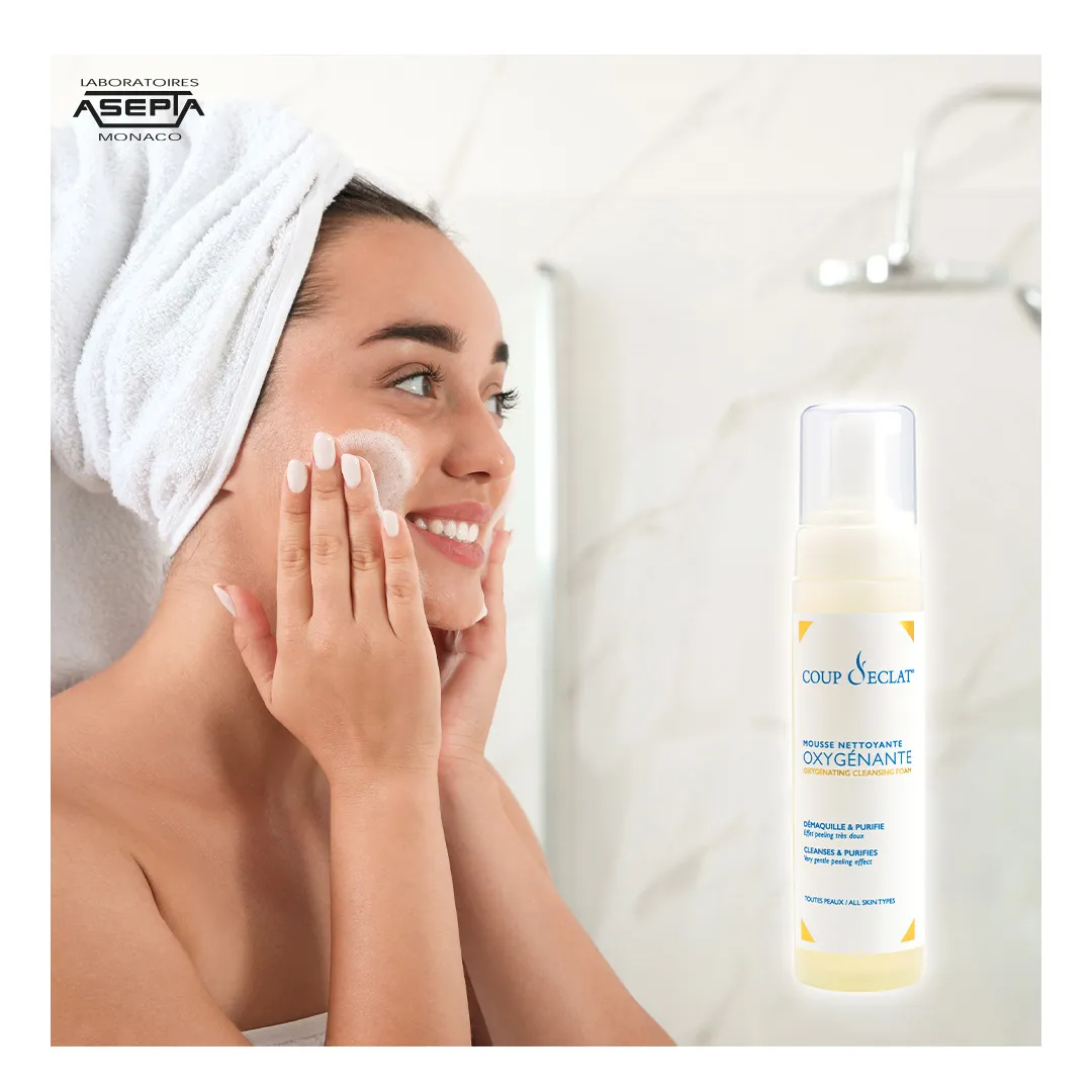 Coup d'Éclat Mousse Detergente Ossigenante viso delicata