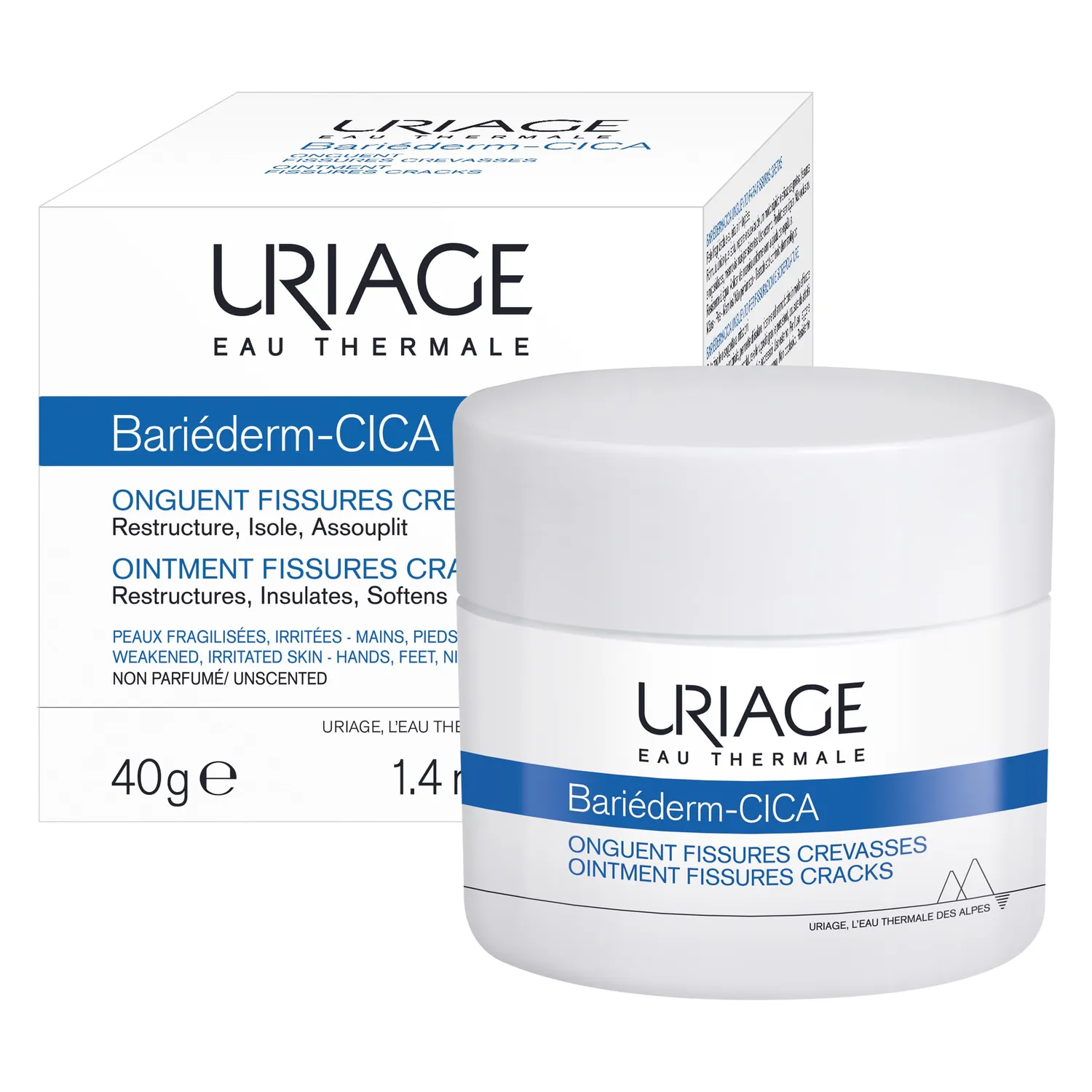 Uriage Bariéderm-Cica Unguento Riparatore Multiuso al Burro di Karité
