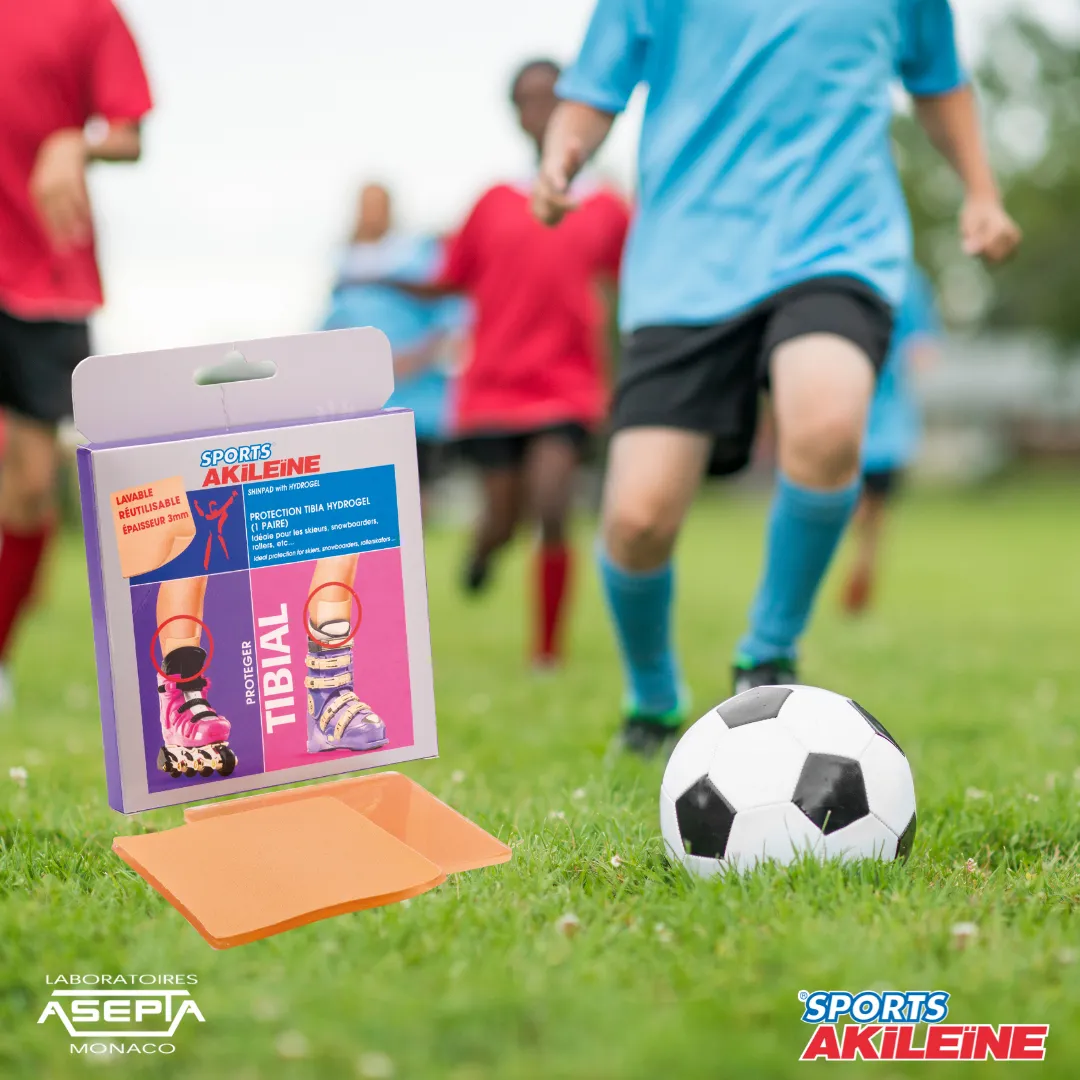 Sports Akileïne Tibial Crema Stinchi Sportivi