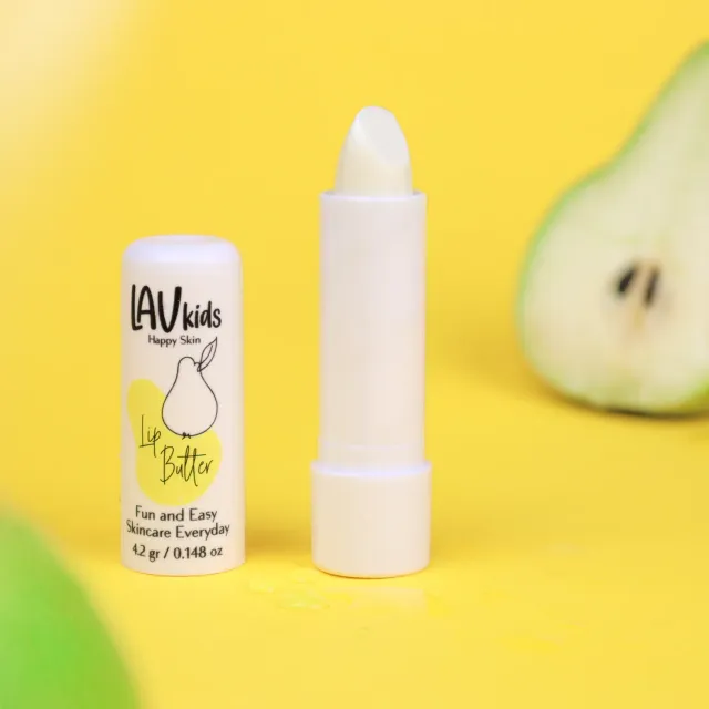 LavKids Burro Labbra Nutriente Pera Camomilla