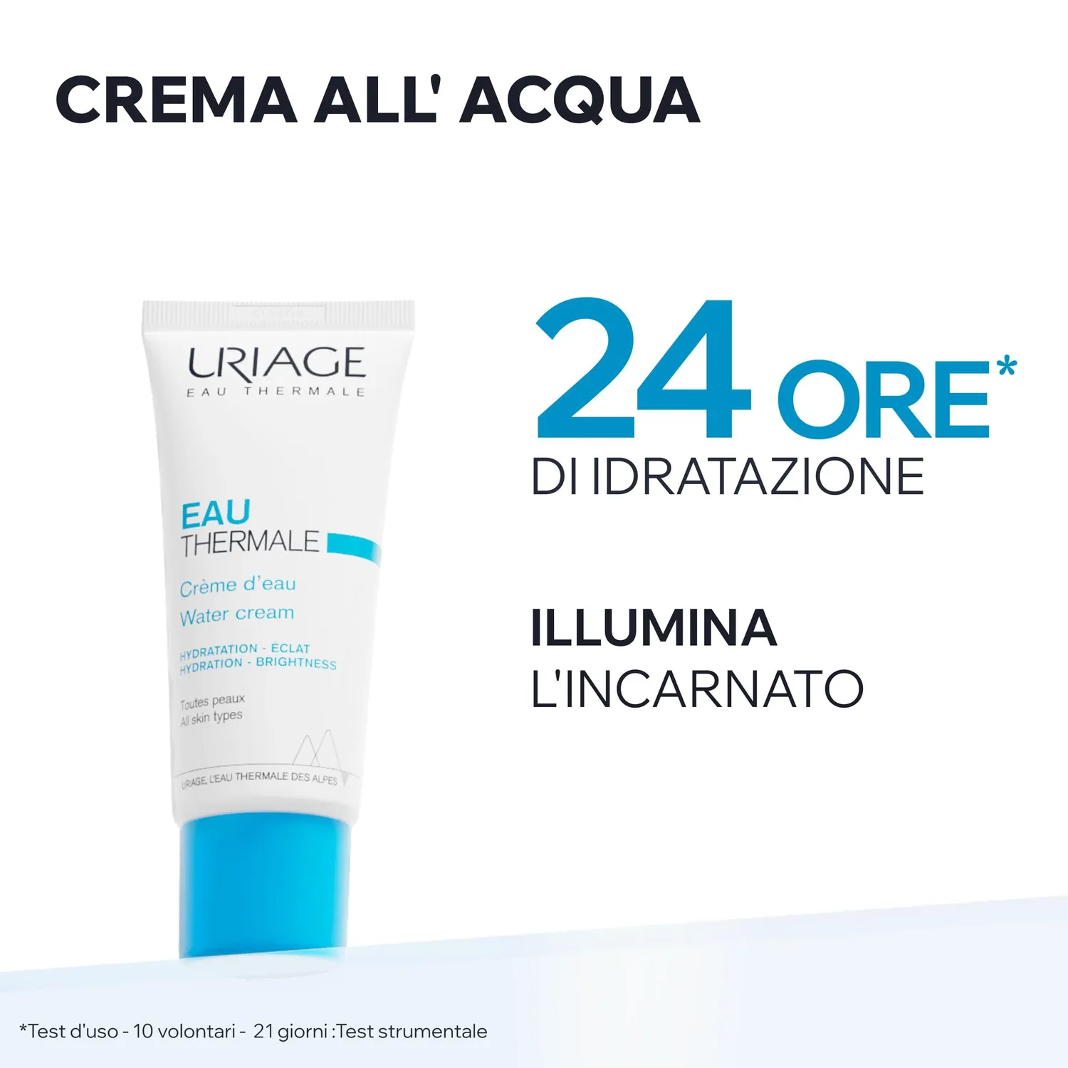 Uriage Eau Thermale Crema Viso Idratante Acido Ialuronico