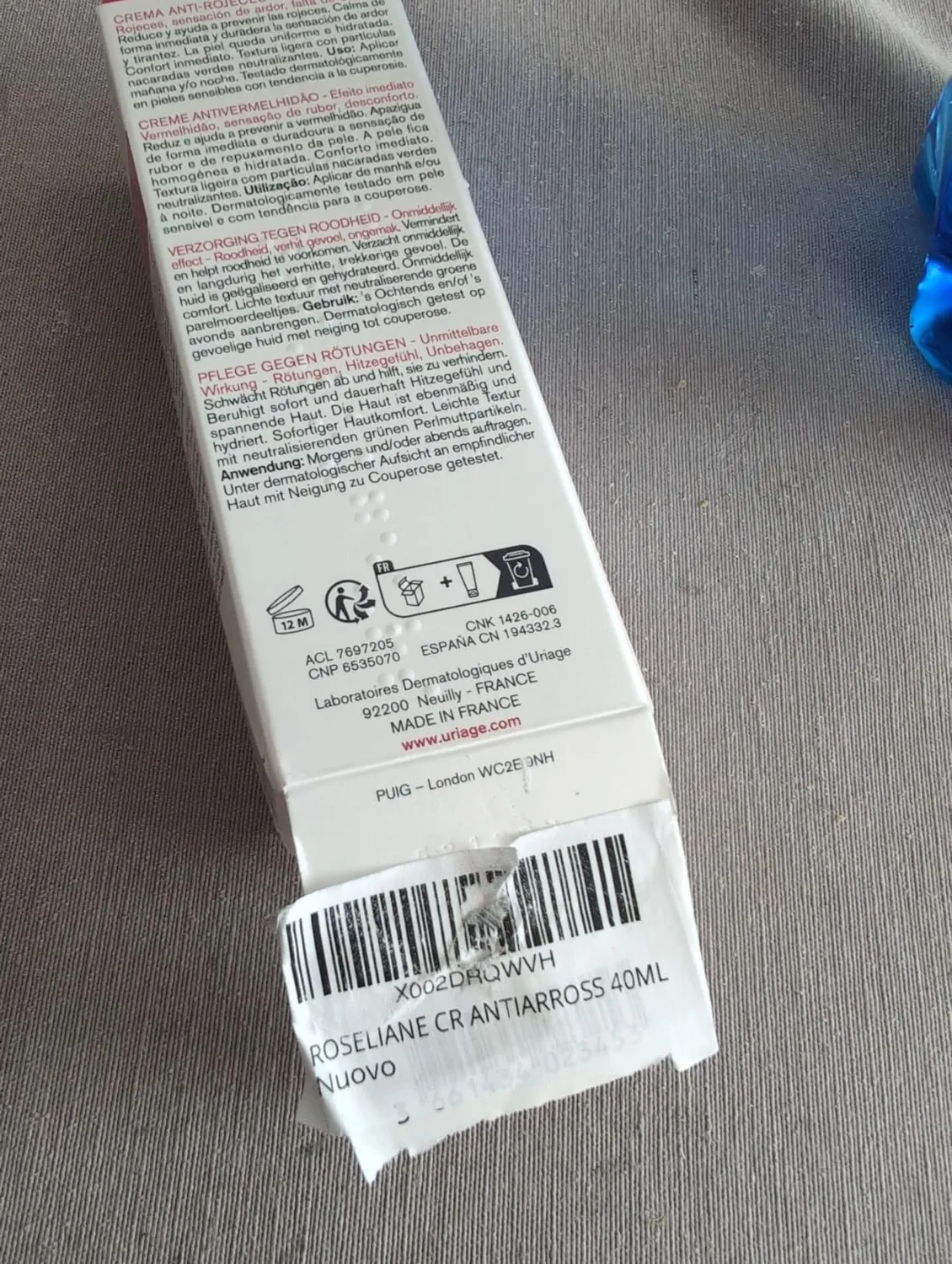 Uriage Roséliane Crema Anti-Rossori 40ml Couperose