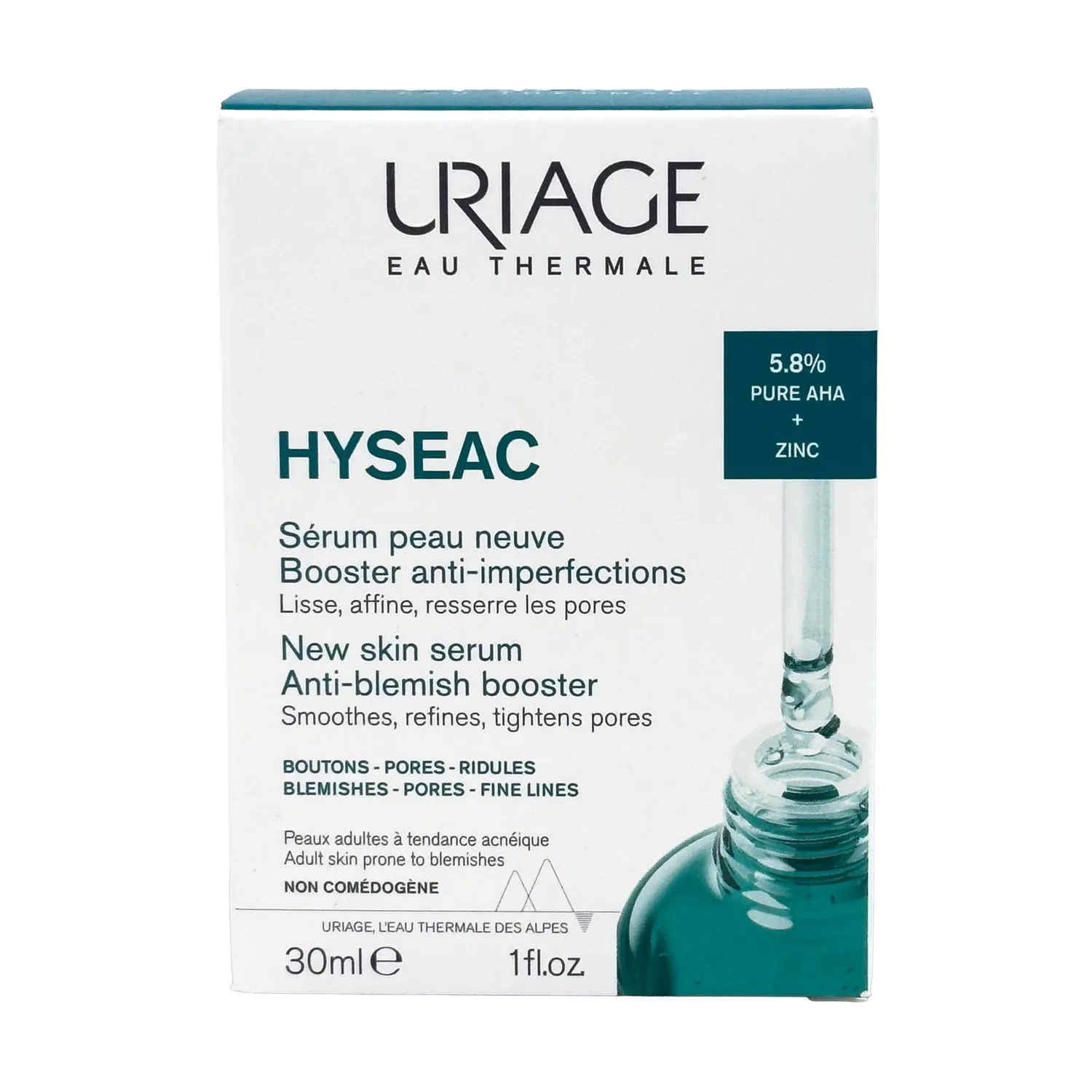 Uriage Hyséac Siero Pelle Nuova viso anti-imperfezioni AHA