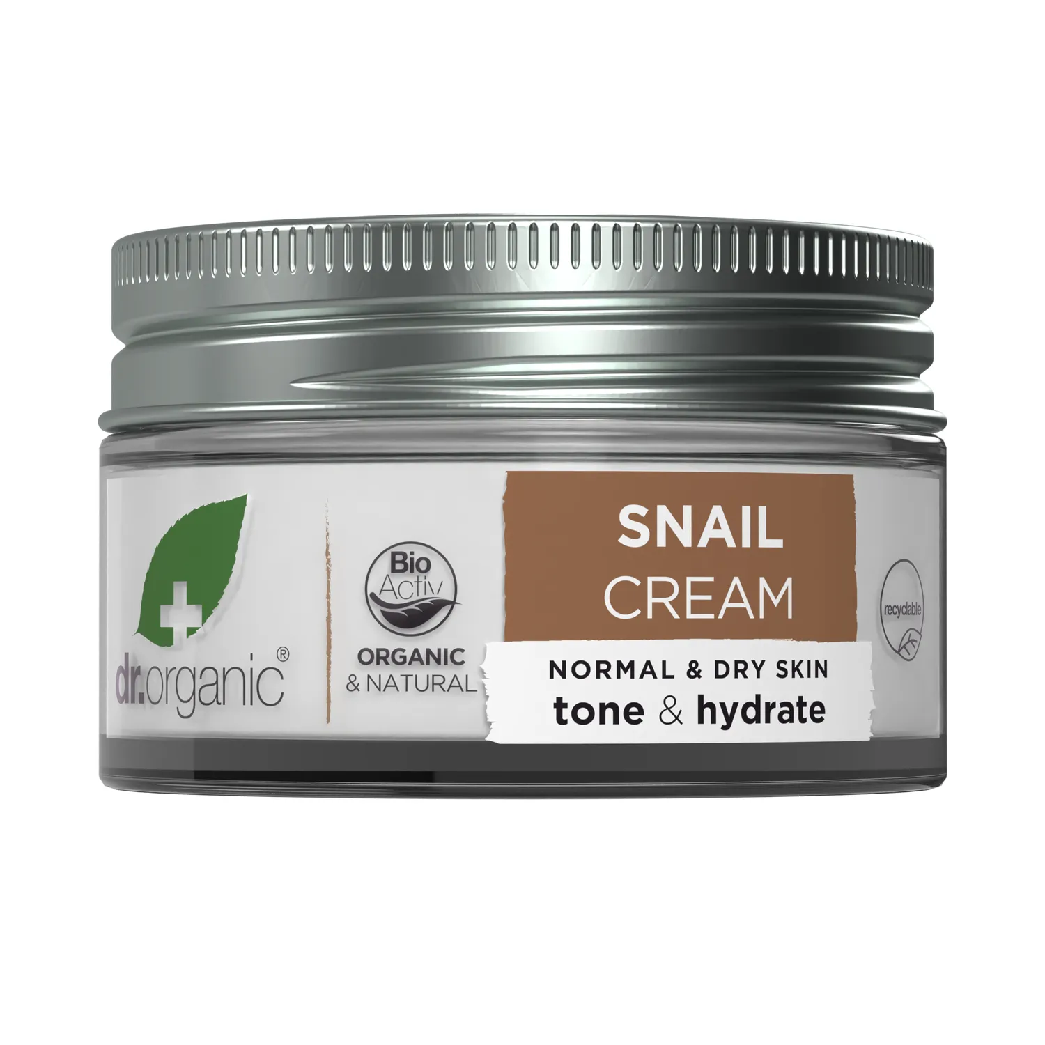 Dr Organic Snail Gel crema viso 50ml idratante antiage