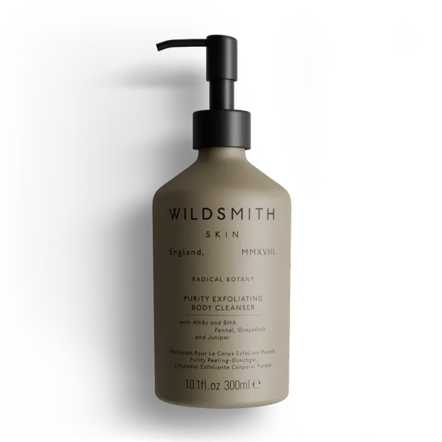 Wildsmith Skin Purity detergente corpo esfoliante 300ml AHA