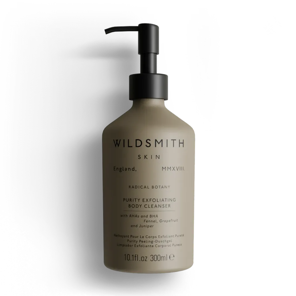 Wildsmith Skin Purity detergente corpo esfoliante 300ml AHA