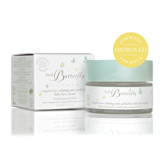 Little Butterfly Wrapped in Love crema viso bimbi 50 ml bio