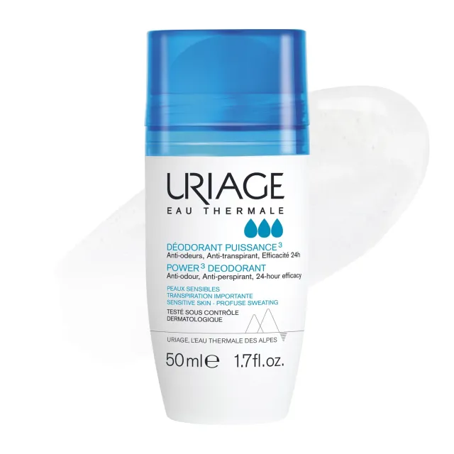 Uriage Power 3 Deodorante Roll-On 24h antitraspirante fresco