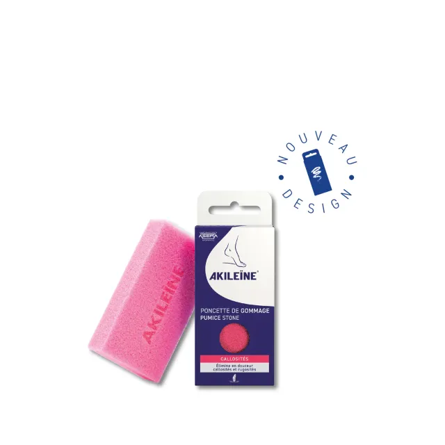 Akileine Blu pietra pomice gommage piedi calli