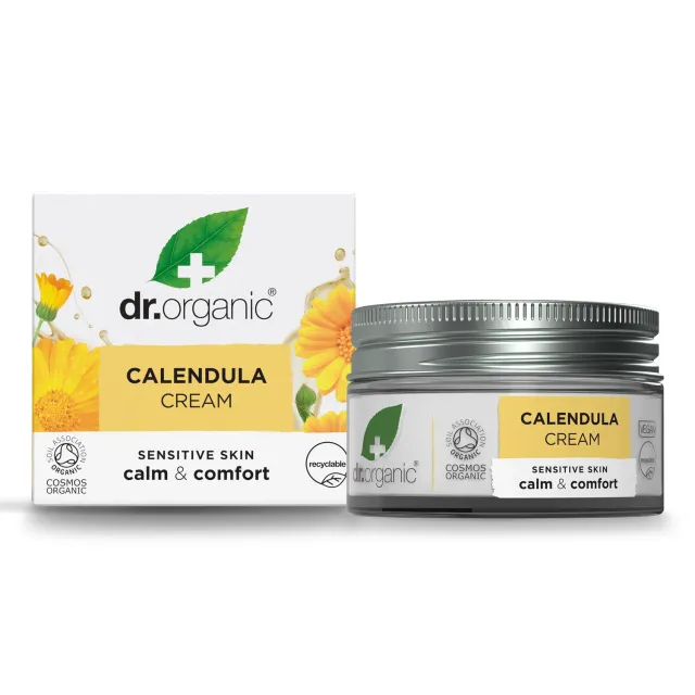 Dr Organic Calendula Cream crema viso 50ml senza profumo