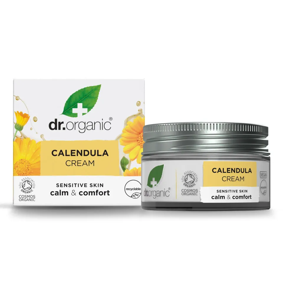 Dr Organic Calendula Cream crema viso 50ml senza profumo