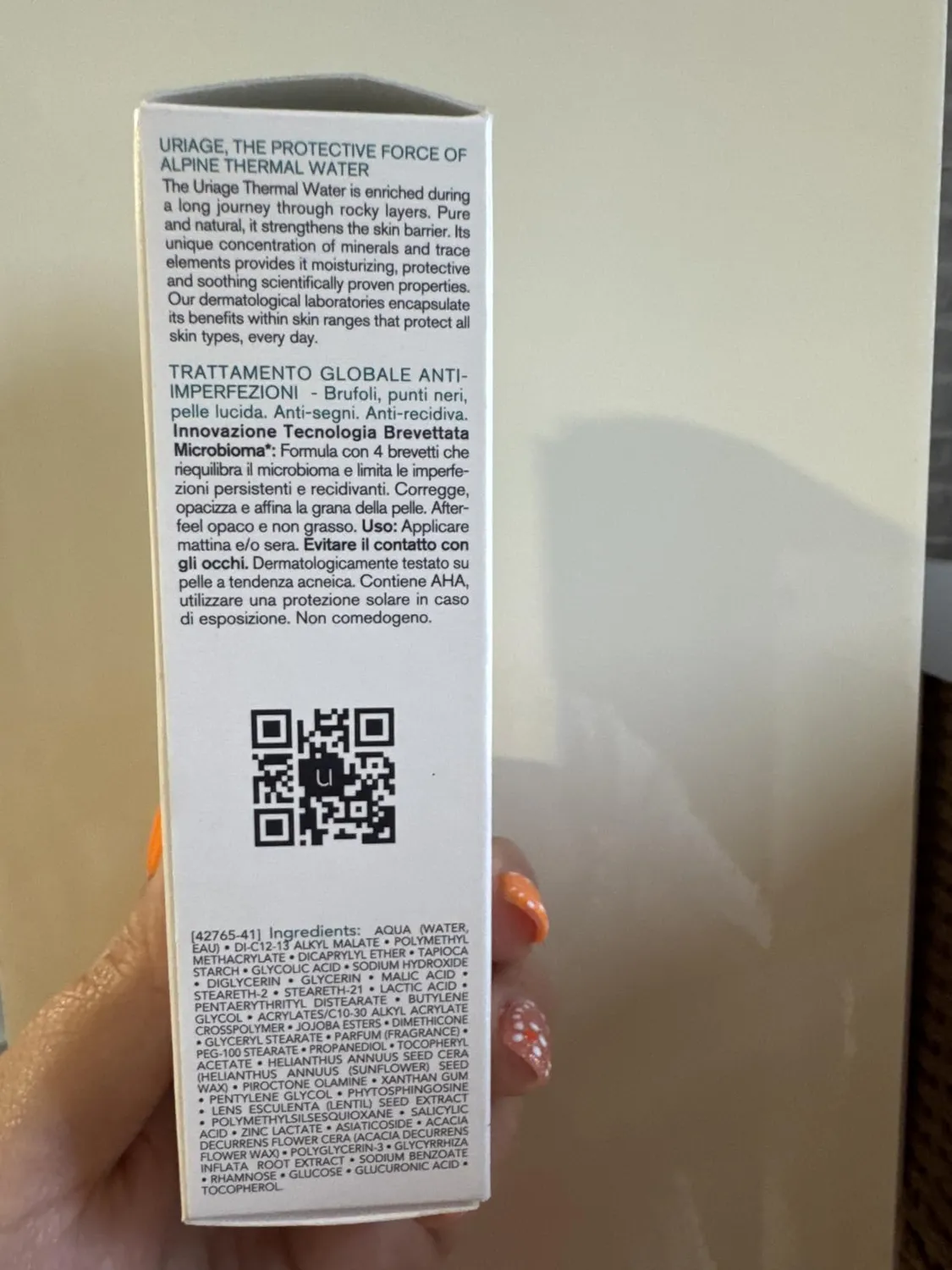 Uriage Hyseac 3-Regul+ crema anti-imperfezioni zinco opacizzante