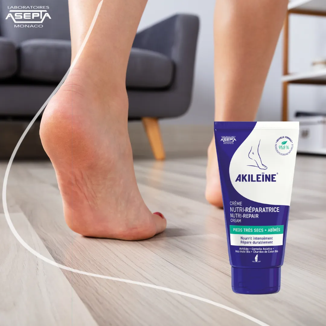Akileïne Blu Crema Nutri-Riparatrice crema piedi secchi