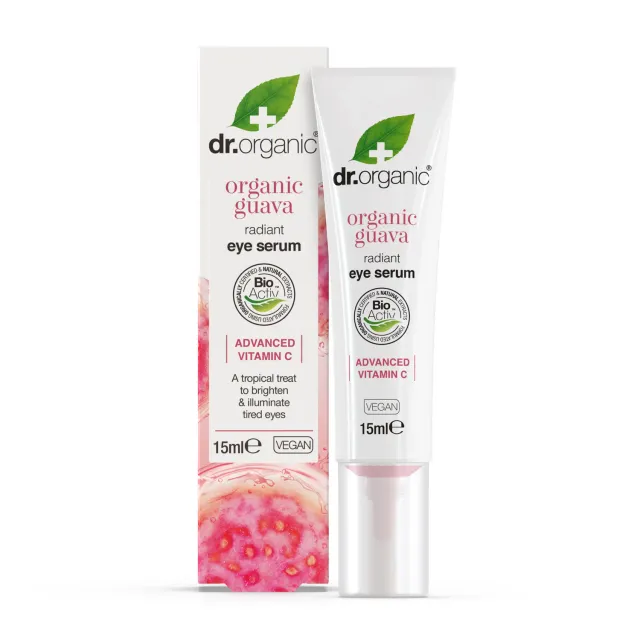 Dr Organic Guava siero occhi vitamina C 15ml illuminante