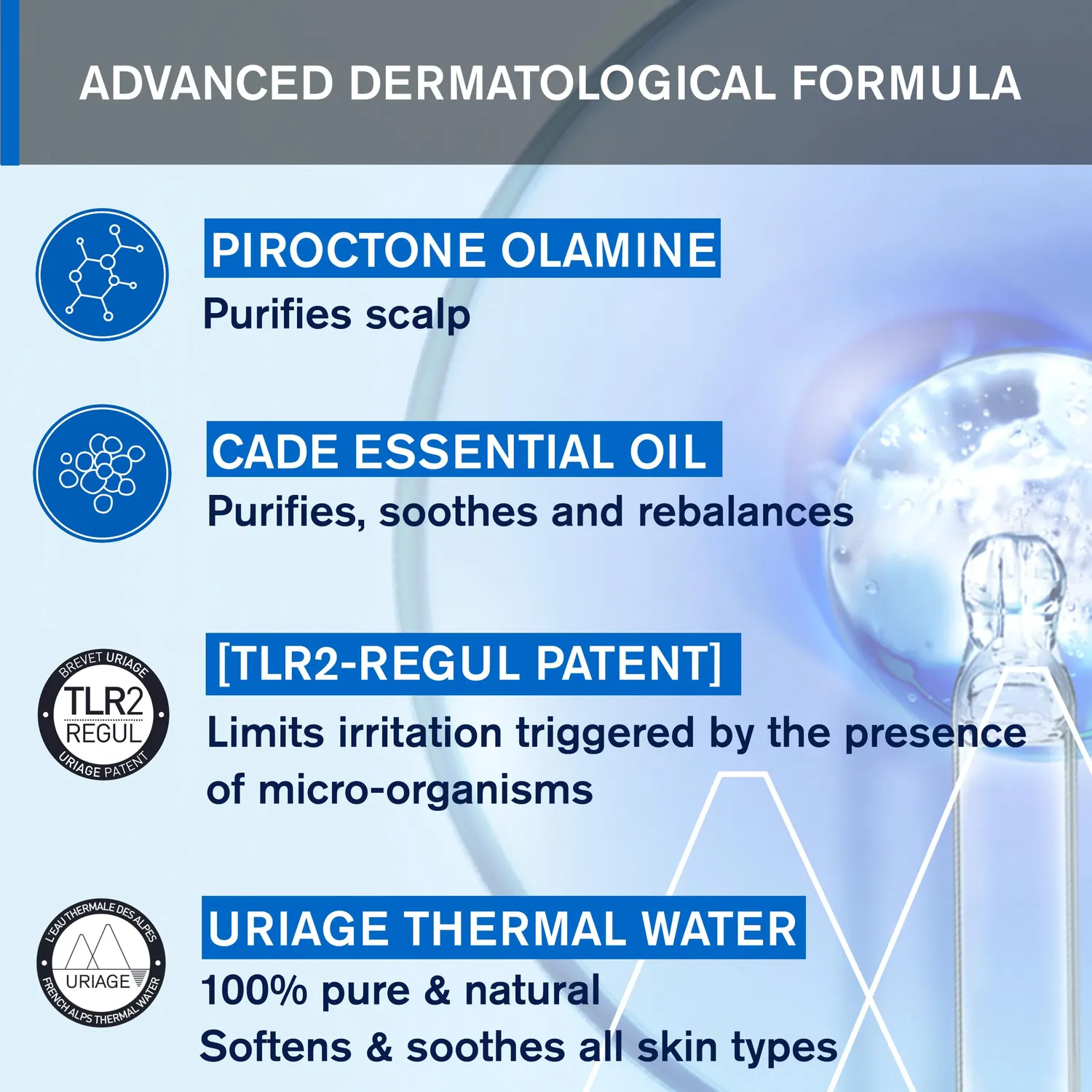 Uriage D.S. Lozione Antiforfora Spray 100 ml Prurito