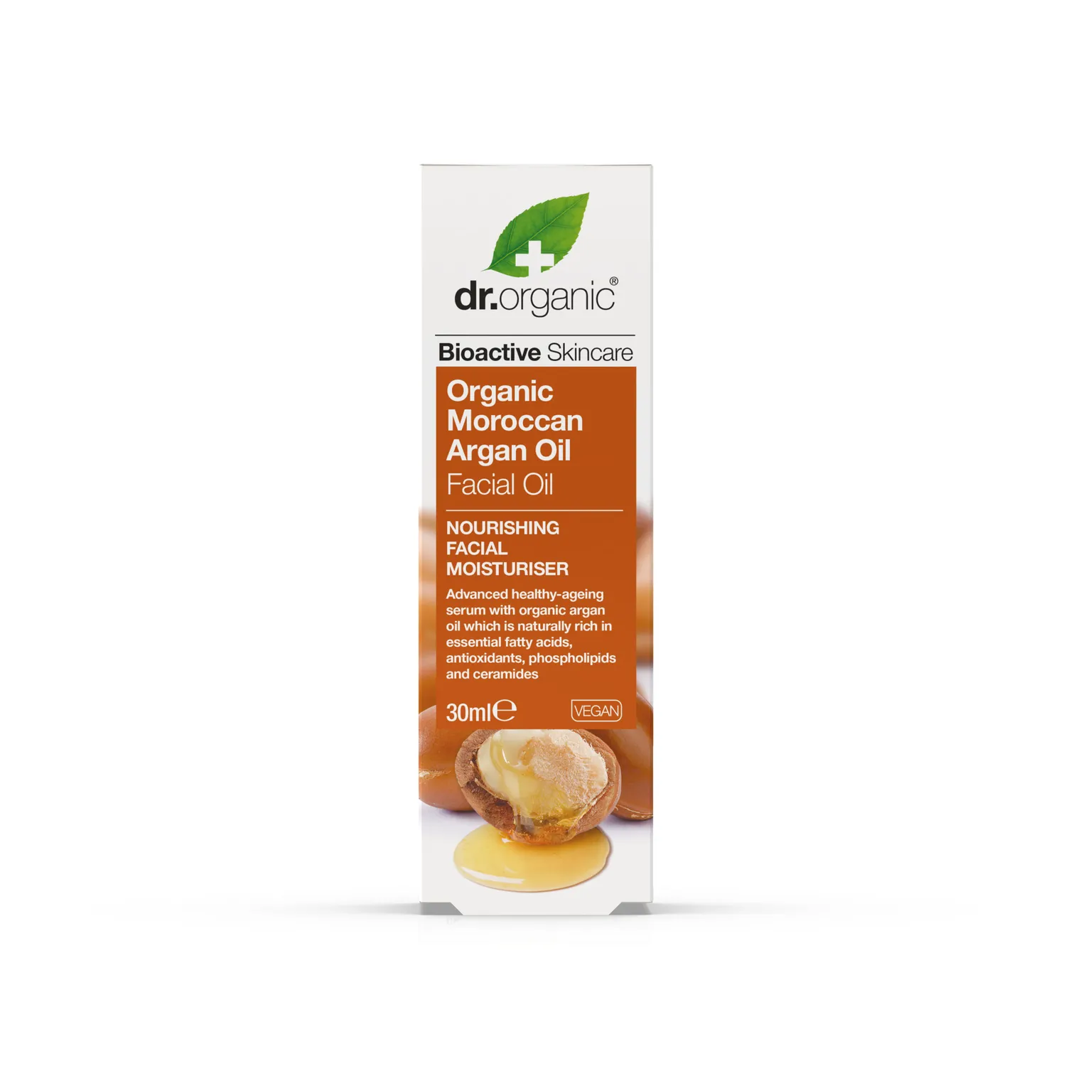 Dr Organic Moroccan Argan Oil viso 30ml emolliente