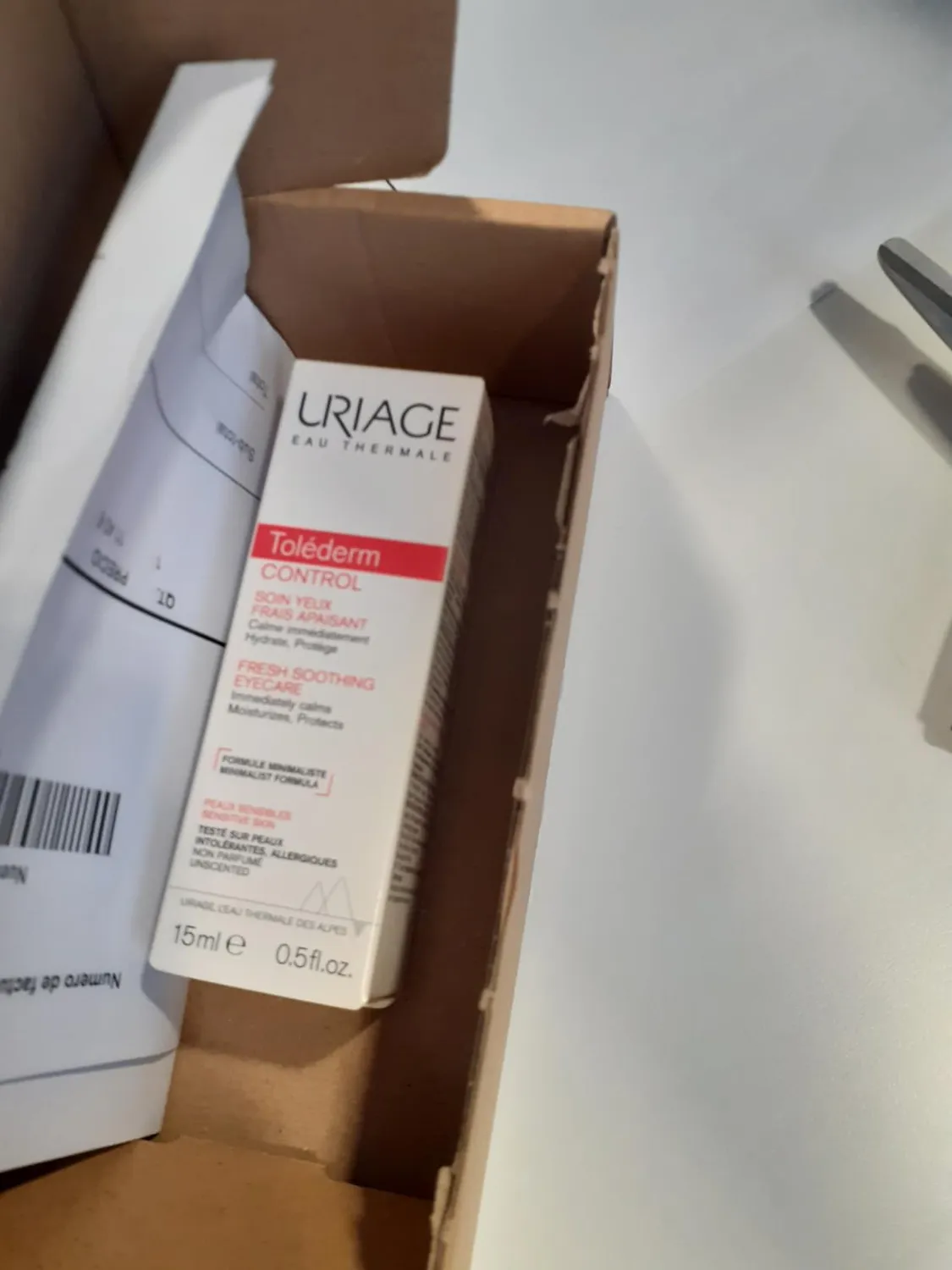Uriage Toléderm Contorno Occhi 15ml pelli sensibili