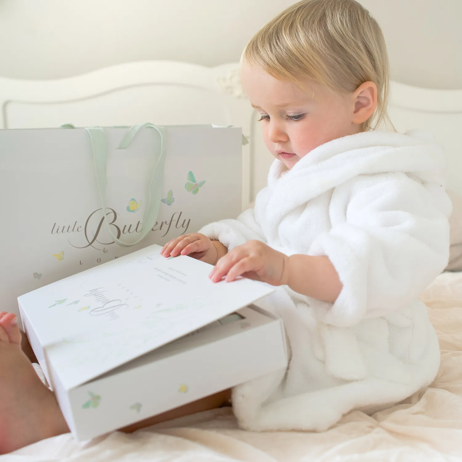 Little Butterfly Journey of Discovery set neonato 5 pezzi bio