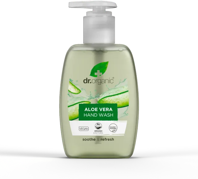 Dr Organic Aloe Vera detergente mani 250ml delicato