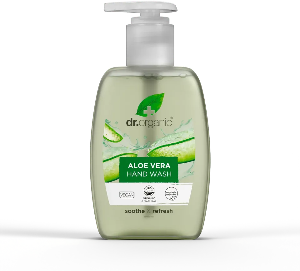 Dr Organic Aloe Vera detergente mani 250ml delicato