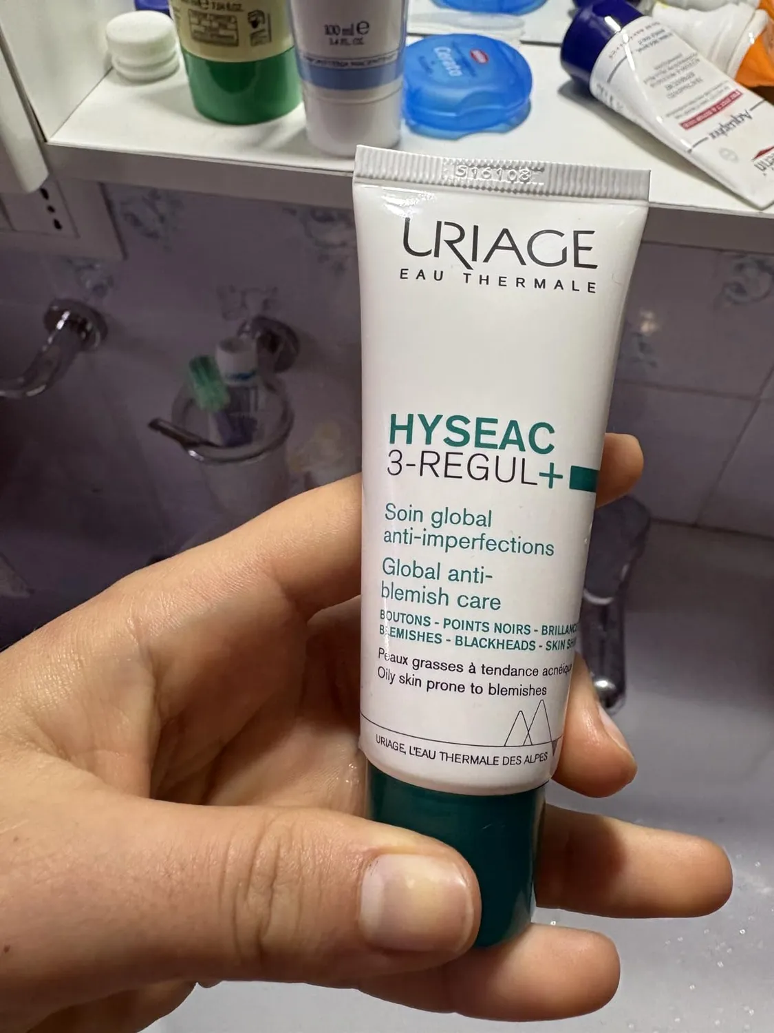 Uriage Hyseac 3-Regul+ crema anti-imperfezioni zinco opacizzante