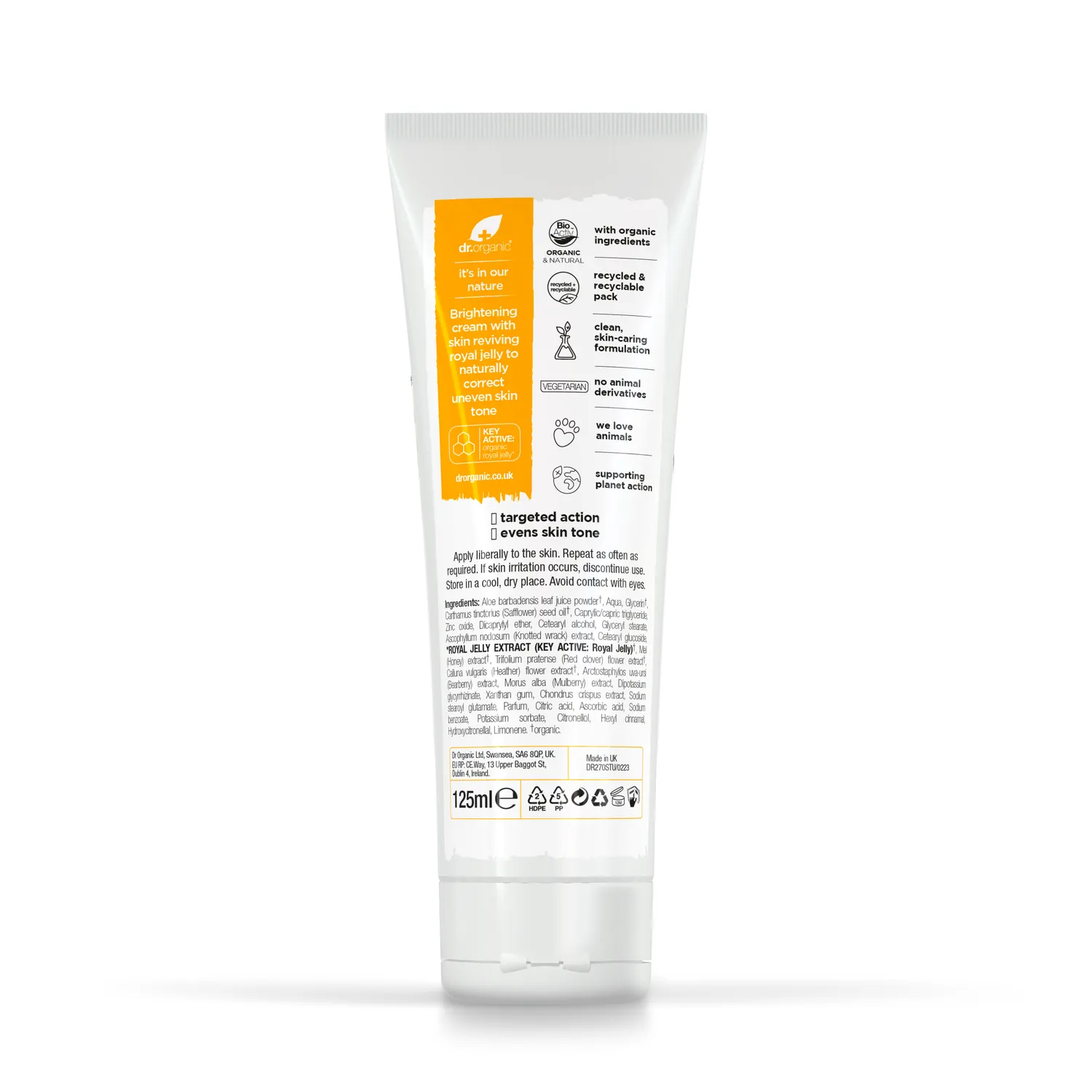 Dr Organic Skin Expert Crema viso 125ml illuminante