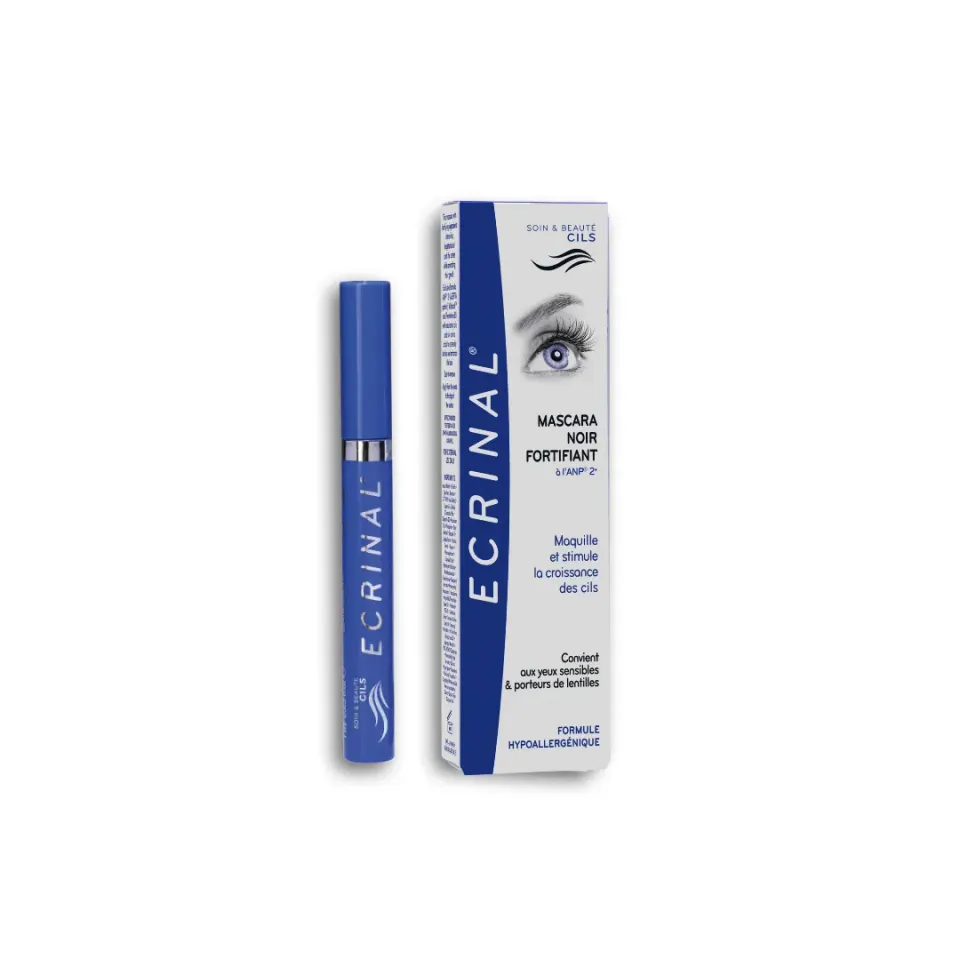 Ecrinal Mascara Nero Ciglia rinforzante sguardo intenso