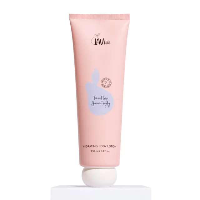 LavKids crema corpo 100 ml tubo camomilla e mandorla dolce