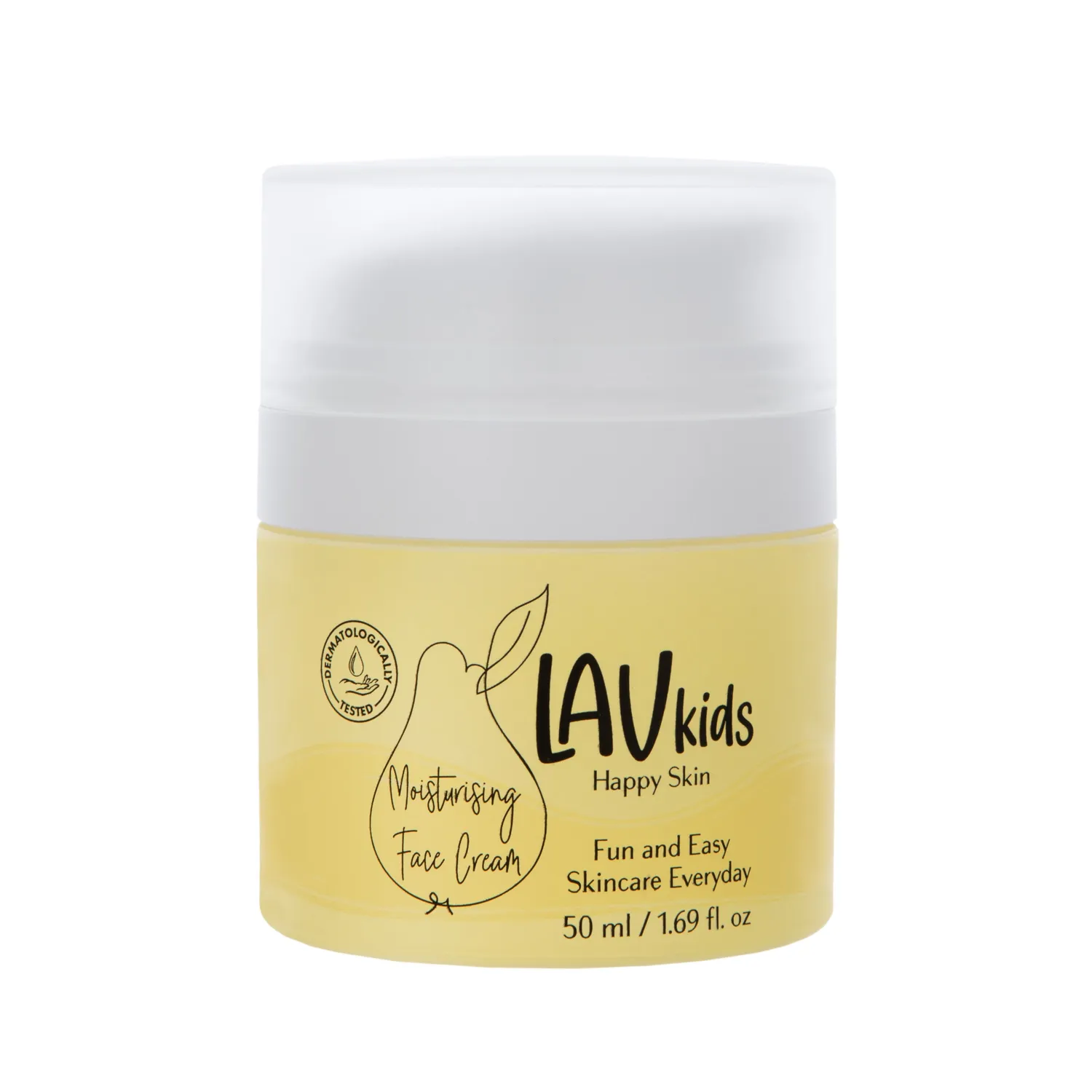 LavKids Crema Viso Idratante bimbi pera camomilla 3 pezzi