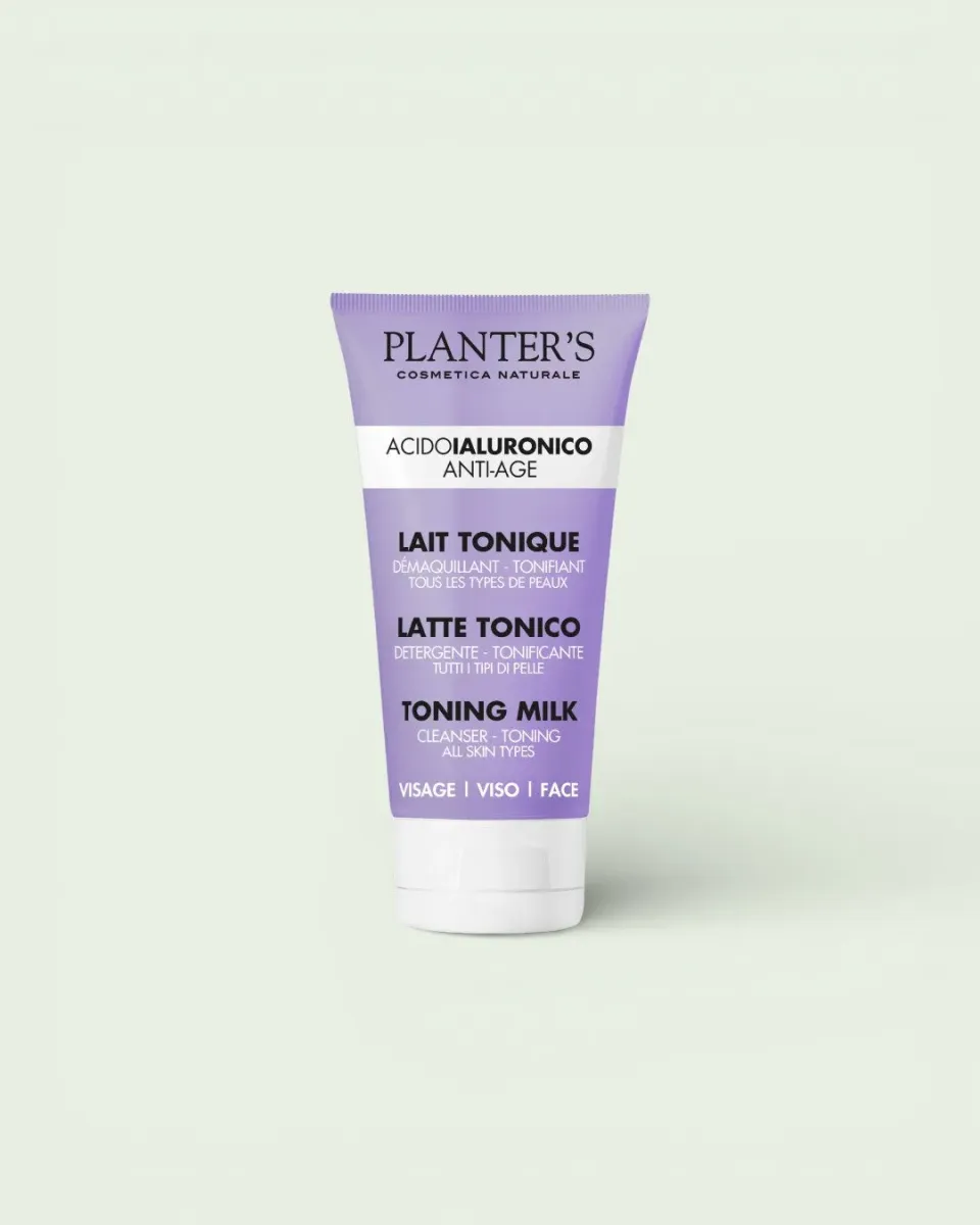 Planter's Acido Ialuronico Latte Tonico Detergente viso