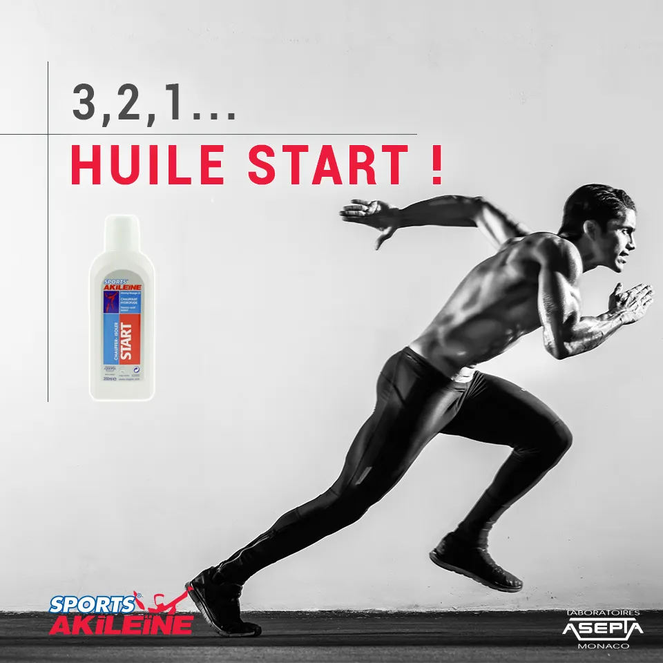 Akileïne Sport Olio Start olio pre-sport riscaldante