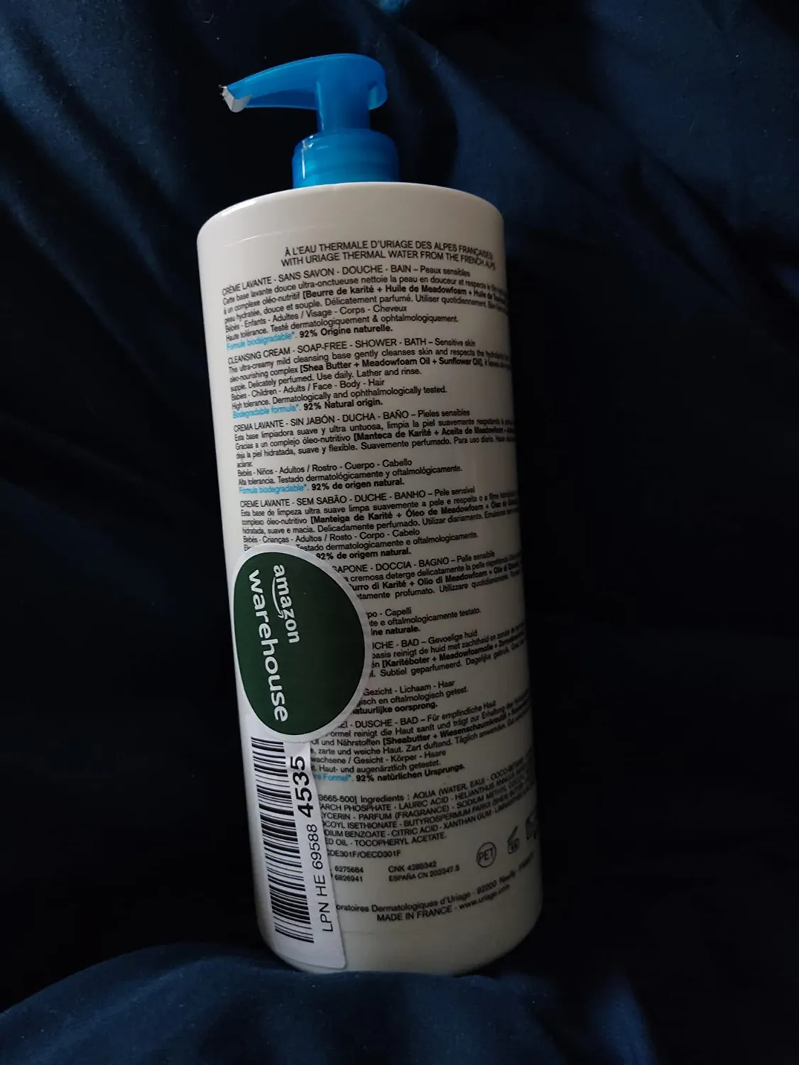 Uriage Crème Lavante Crema Detergente 200 ml Aromatica