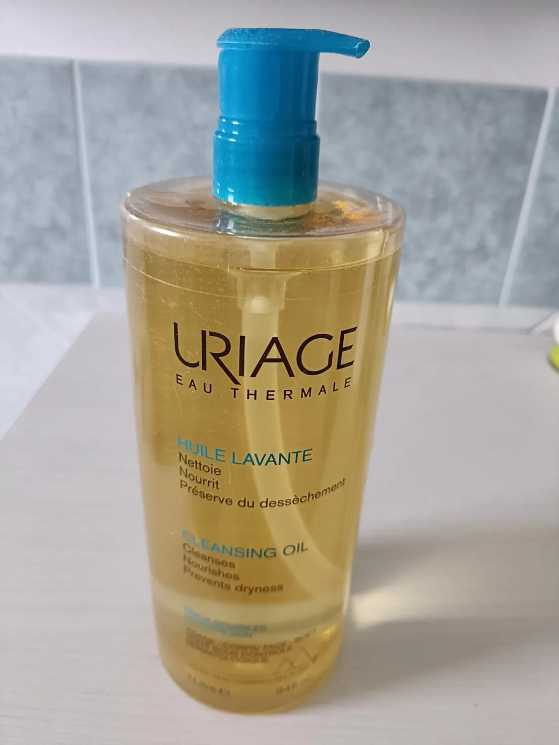 Uriage Eau Thermale Olio Doccia 1 L viso e corpo secco
