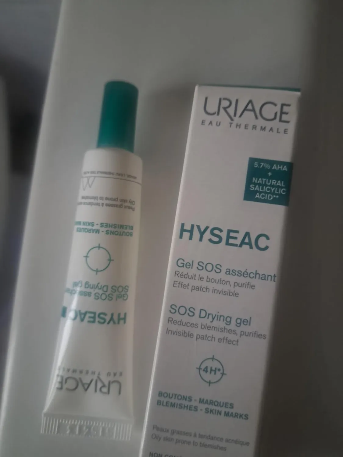Uriage Hyseac Gel SOS Purificante brufoli AHA BHA