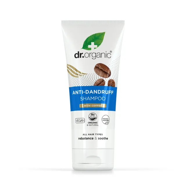 Dr Organic Coffee Shampoo Antiforfora 200ml Caffeina