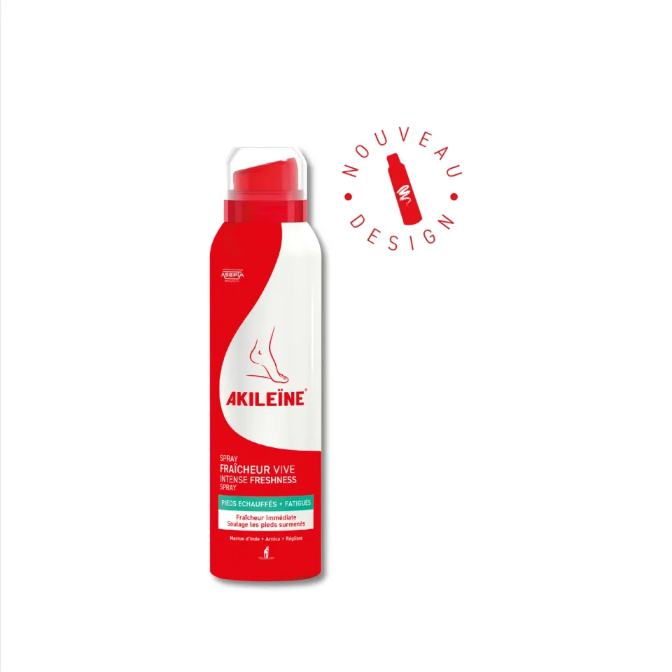 Akileine Rosso Vapo Freschezza Viva spray piedi