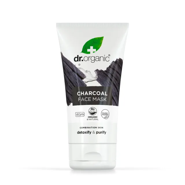 Dr Organic Charcoal Maschera Viso Carbone Attivo 125ml Detox