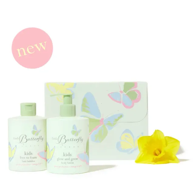 Little Butterfly Kids set regalo bagno corpo 2x300ml