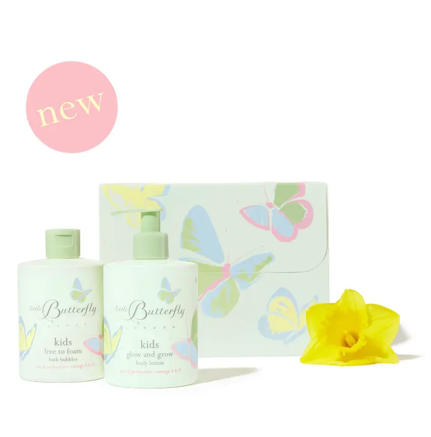 Little Butterfly Kids set regalo bagno corpo 2x300ml