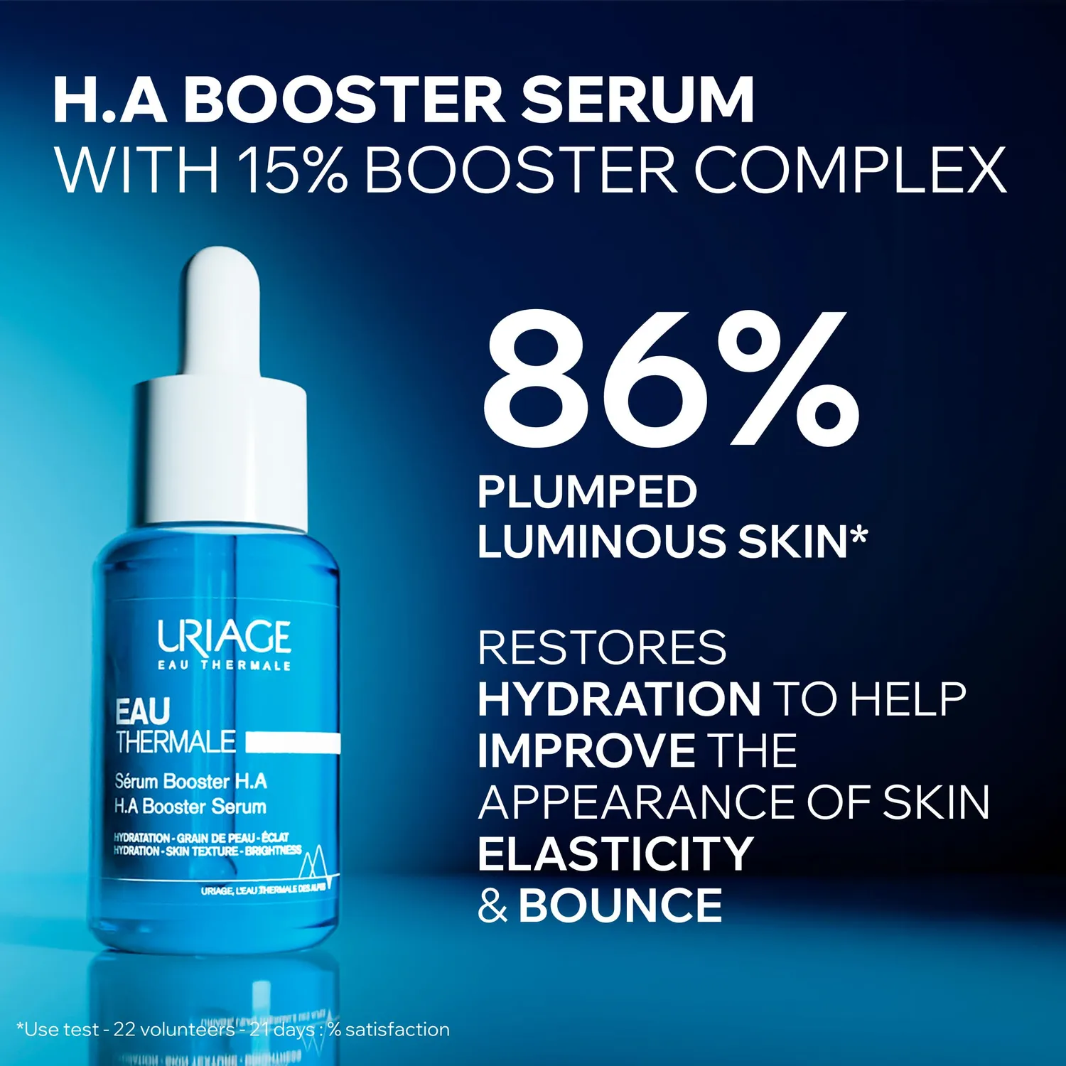 Uriage Eau Thermale H.A. Booster Siero Viso 30 ml Idratante