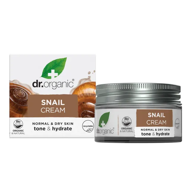 Dr Organic Snail Gel crema viso 50ml idratante antiage